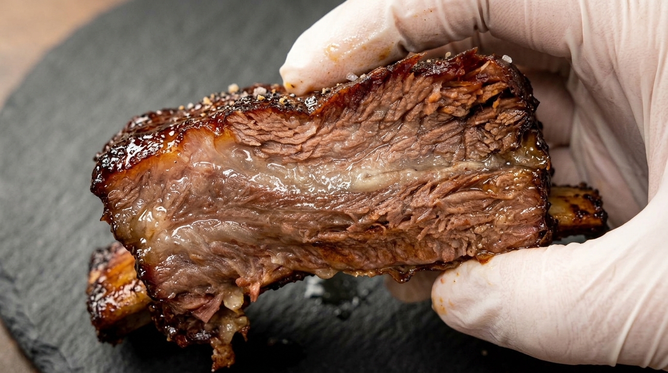 Slow-Roasted Beef Short Ribs with Sticky BBQ Glaze