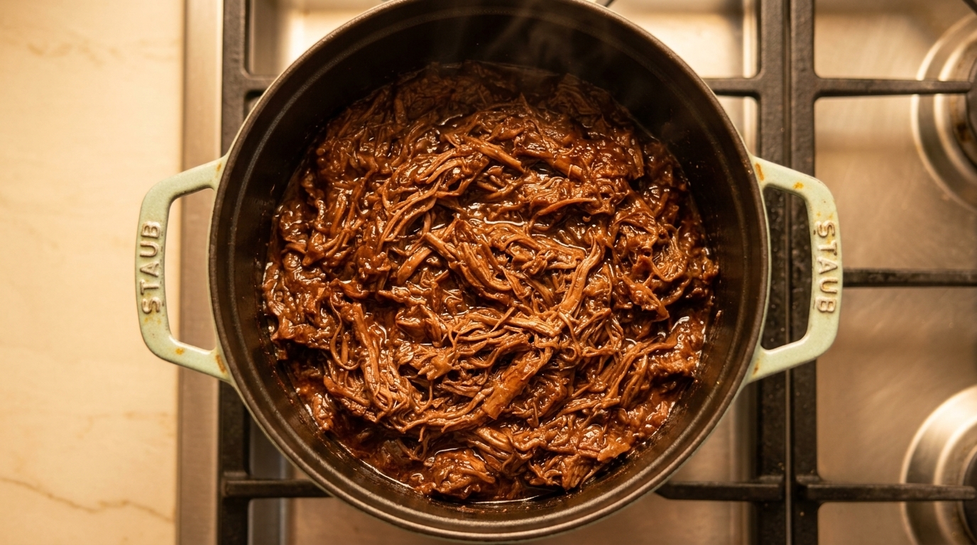 Slow-Roasted BBQ Pulled Beef