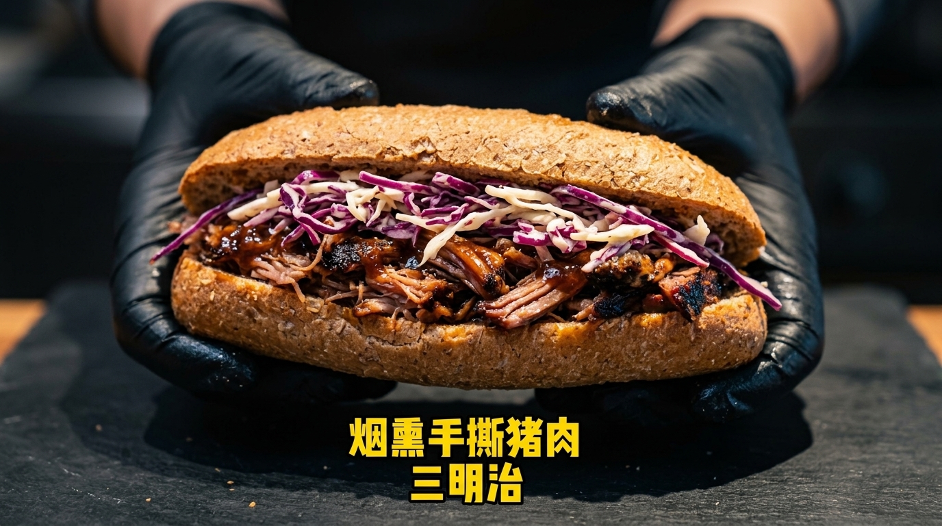 Ultimate Smoked Pulled Pork Sandwich