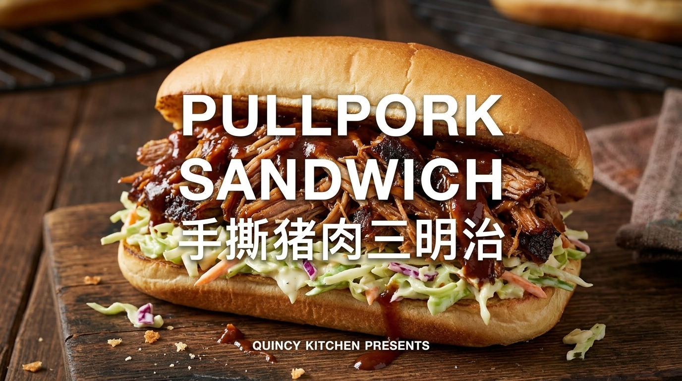 Classic Smoked Pulled Pork Sandwich