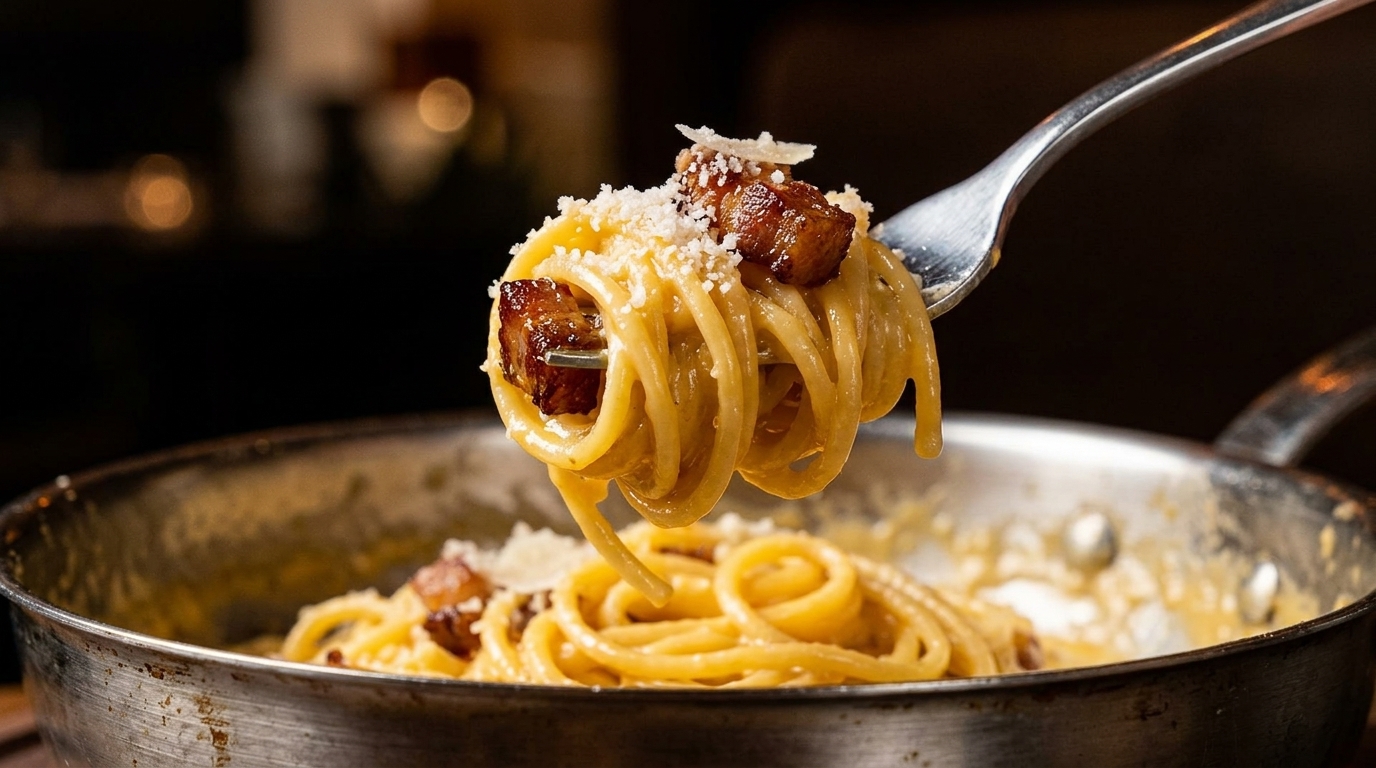 Authentic Roman Spaghetti Carbonara