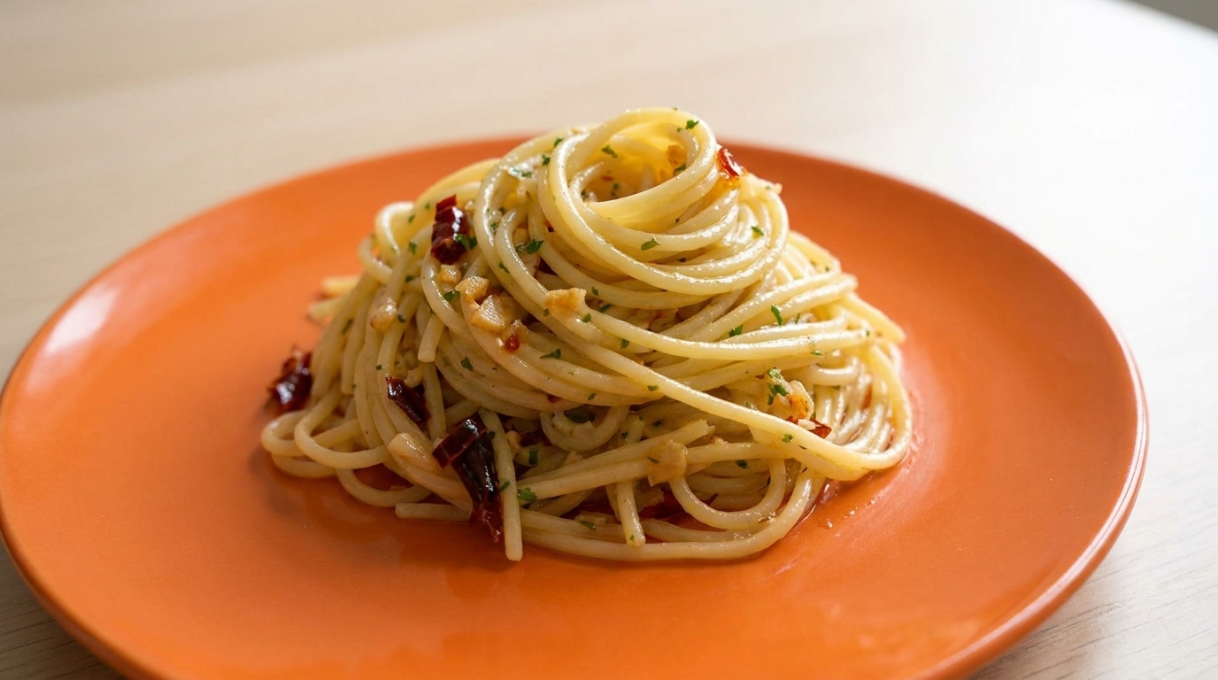 Classic Spaghetti Aglio, Olio e Peperoncino