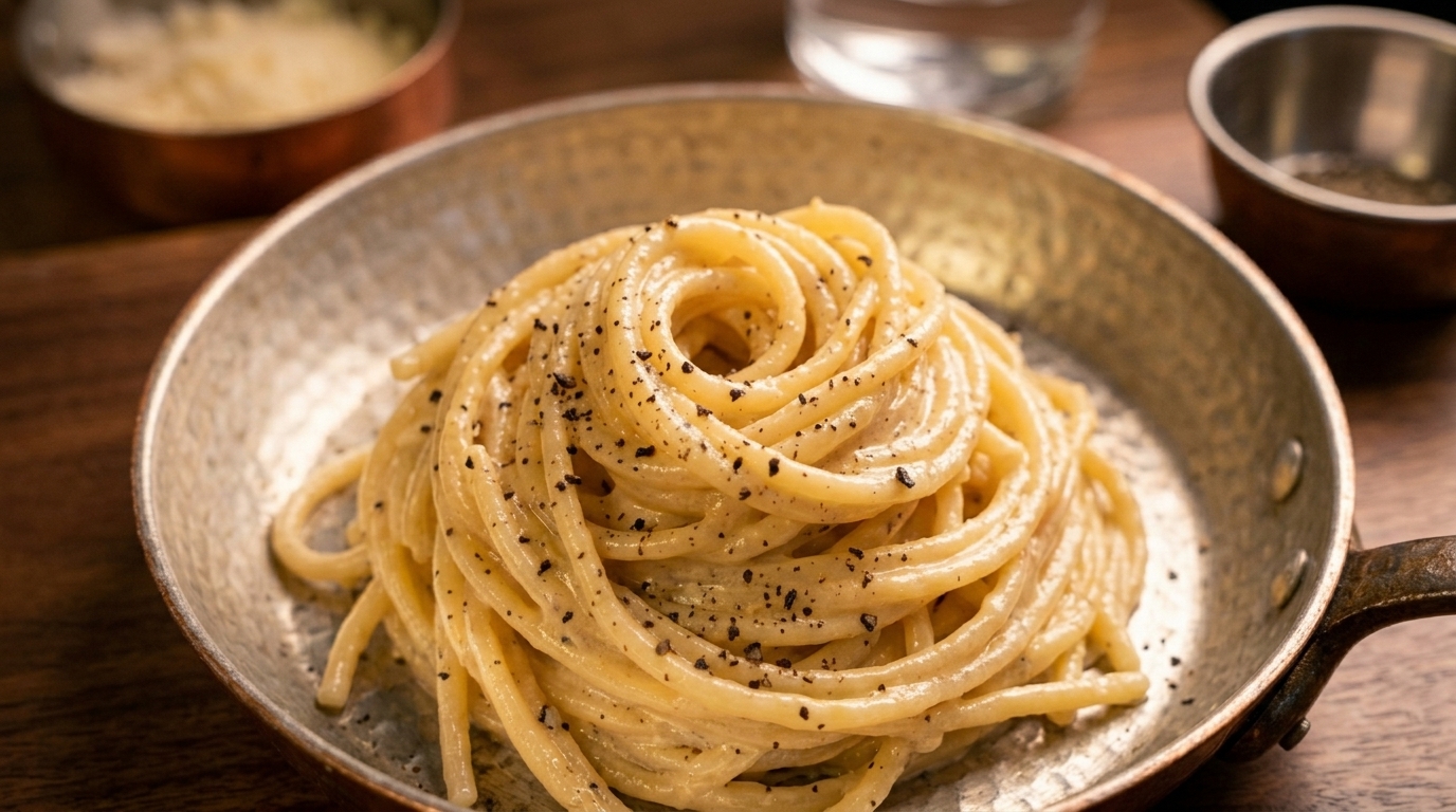 Authentic Roman Cacio e Pepe