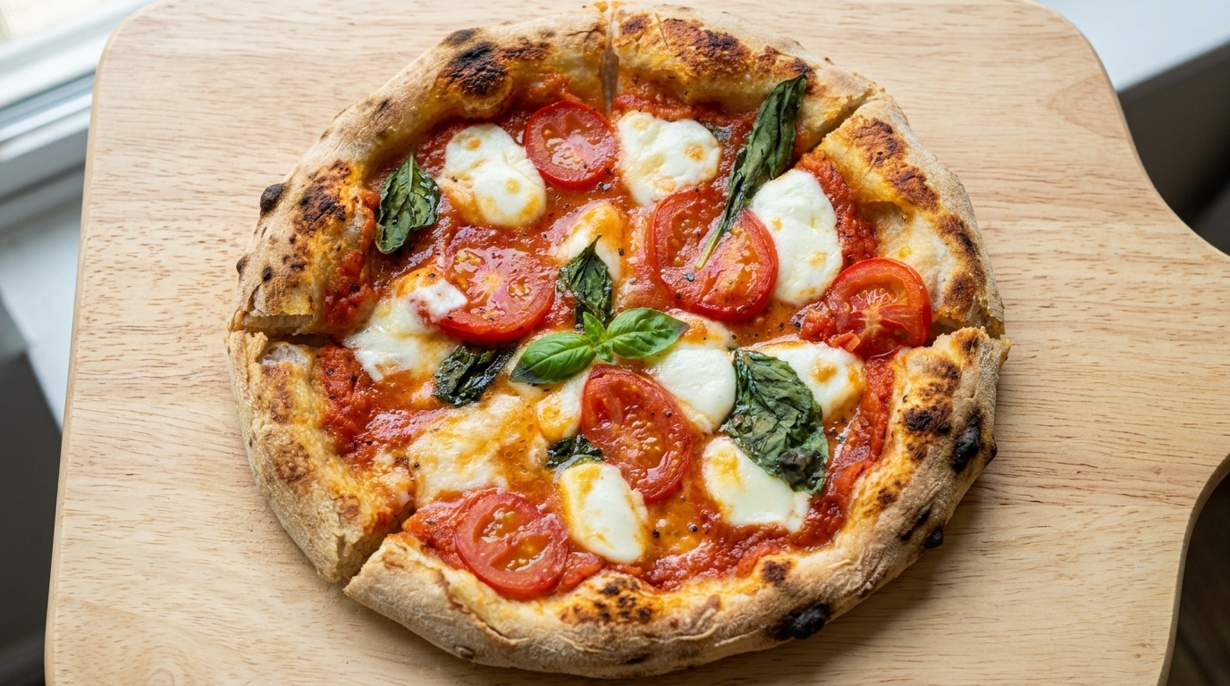 Classic Neapolitan-Style Margherita Pizza