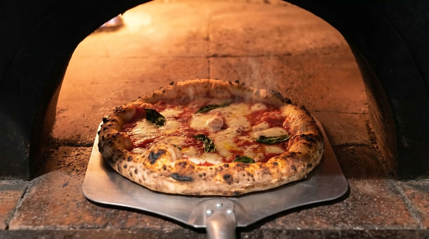 Authentic Neapolitan Margherita Pizza