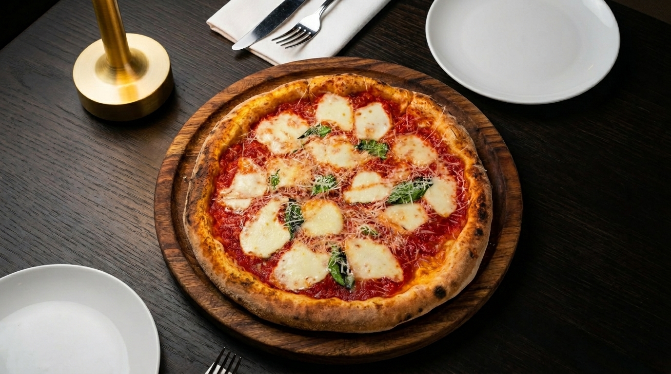 Classic Neapolitan Margherita Pizza