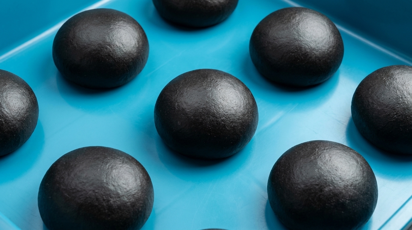 Black Halloween Pizza Dough (New York Thin Crust)