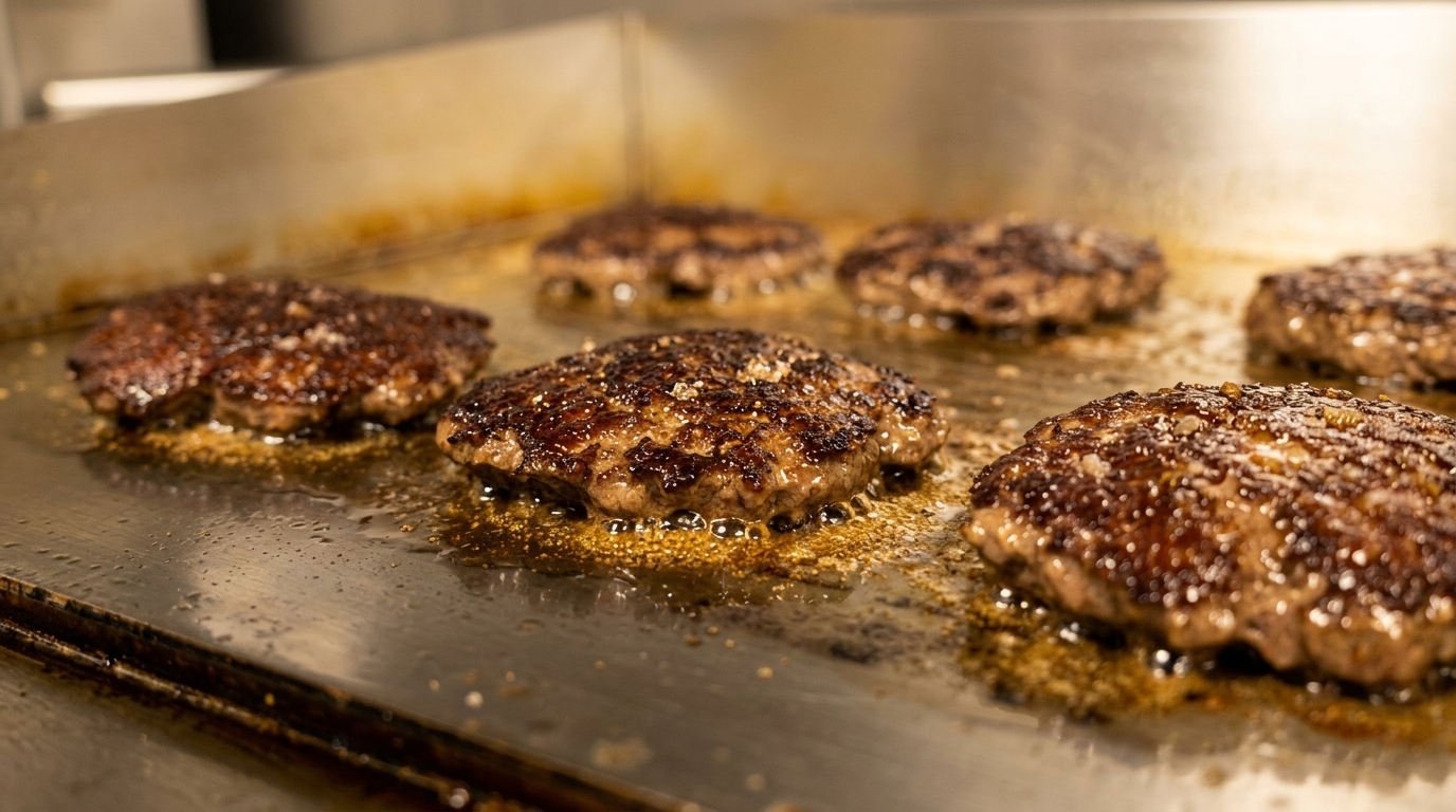 Perfect Pan-Fried Beef Burger Patties