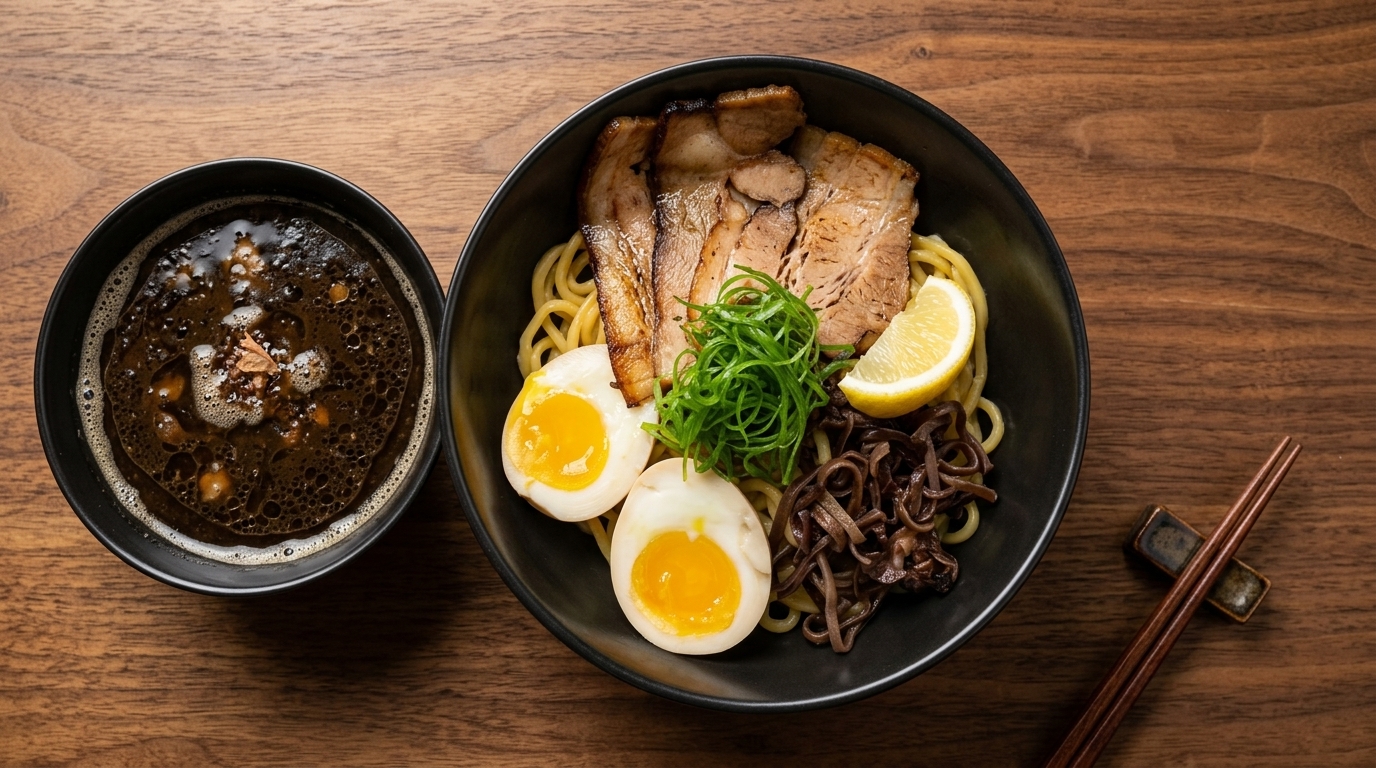 Japanese Black Garlic Mazesoba