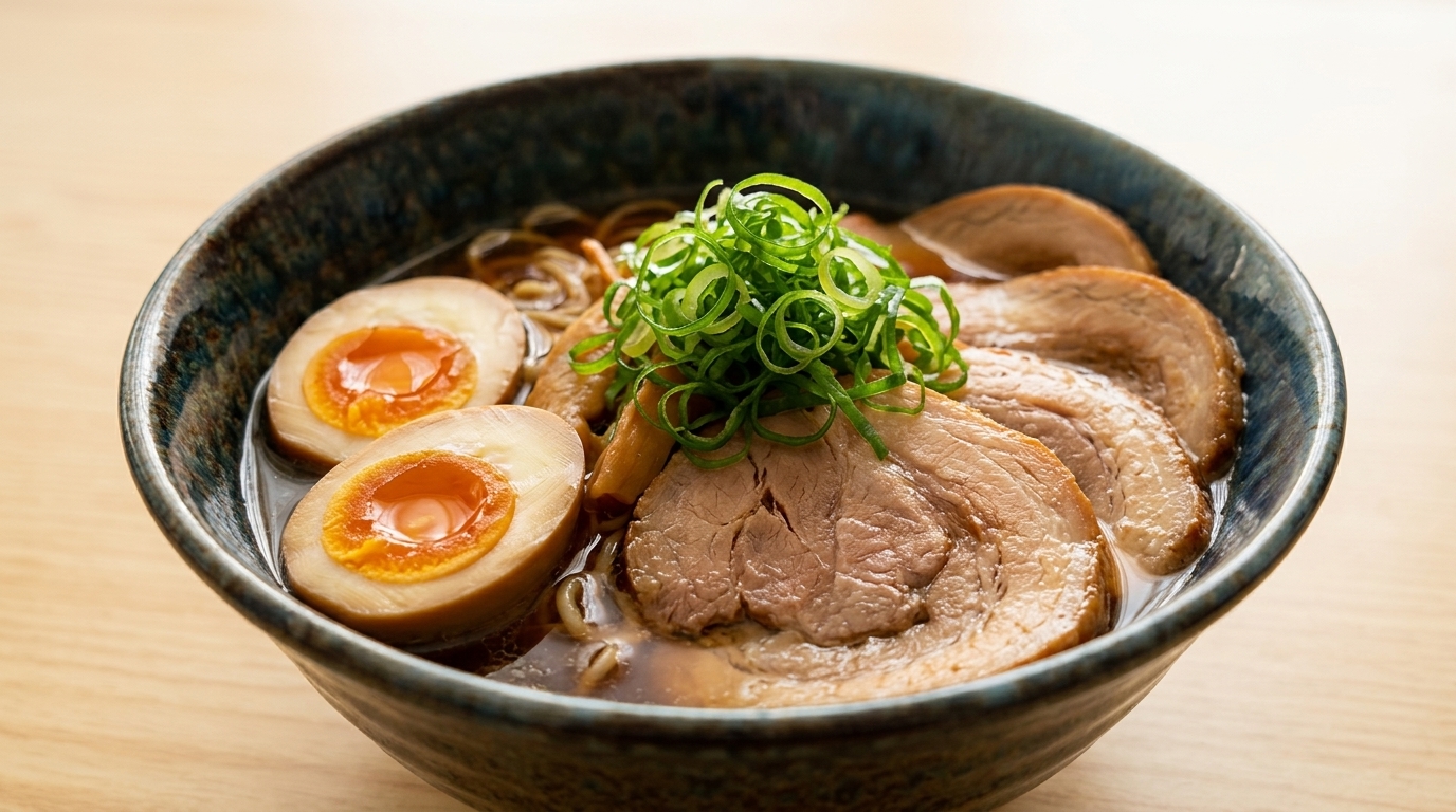 Authentic Japanese Shoyu Ramen