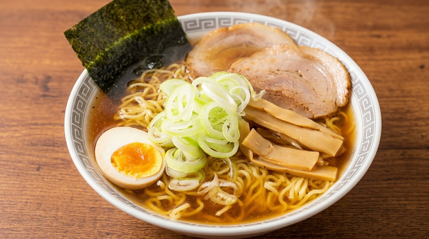 Classic Shoyu Ramen with Homemade Chashu
