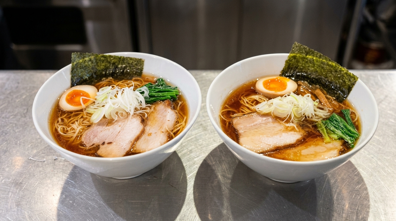 Authentic Tokyo Shoyu Ramen (Soy Sauce Ramen)