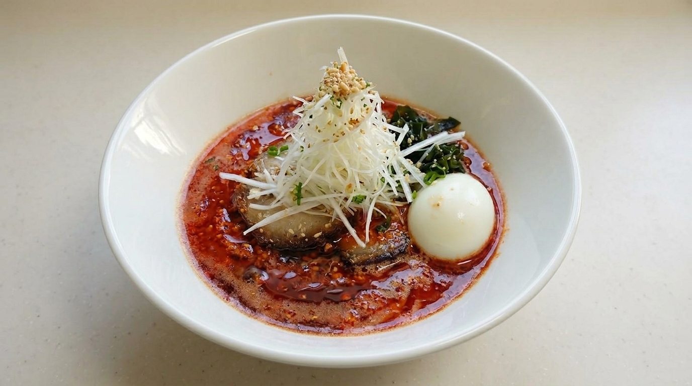 Volcano-Style Spicy Tonkotsu Ramen