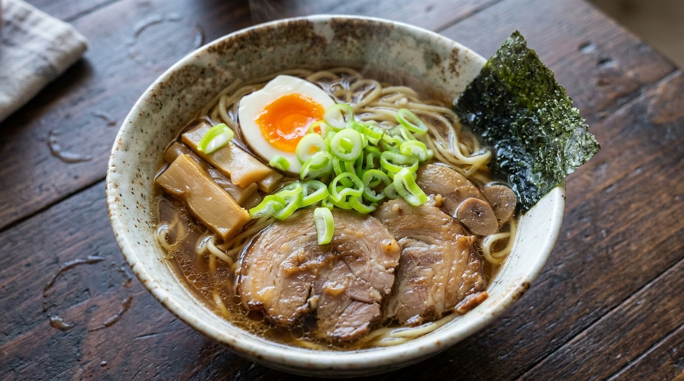 Homemade Japanese Shoyu Ramen