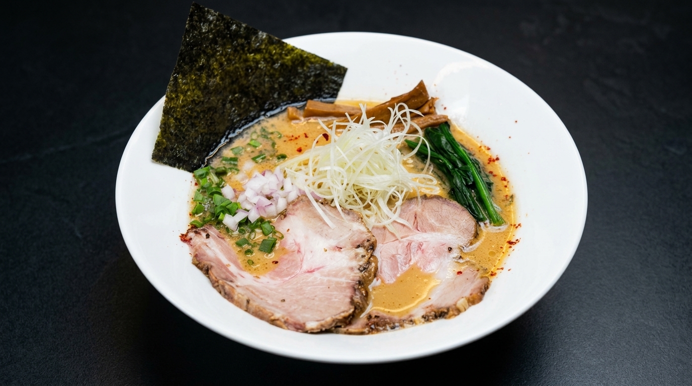 Rich Miso Tonkotsu Ramen (Crayon Shin-chan Style)