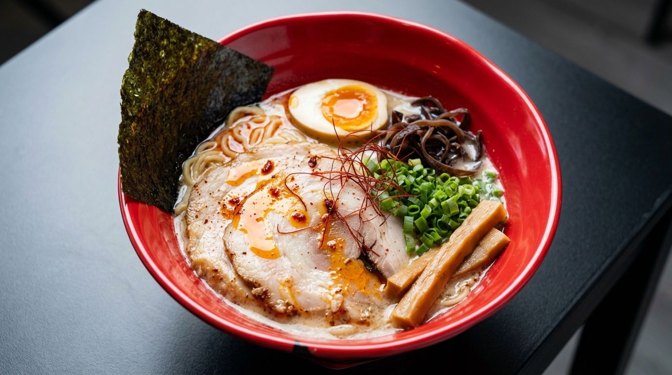 Authentic Tonkotsu Miso Ramen