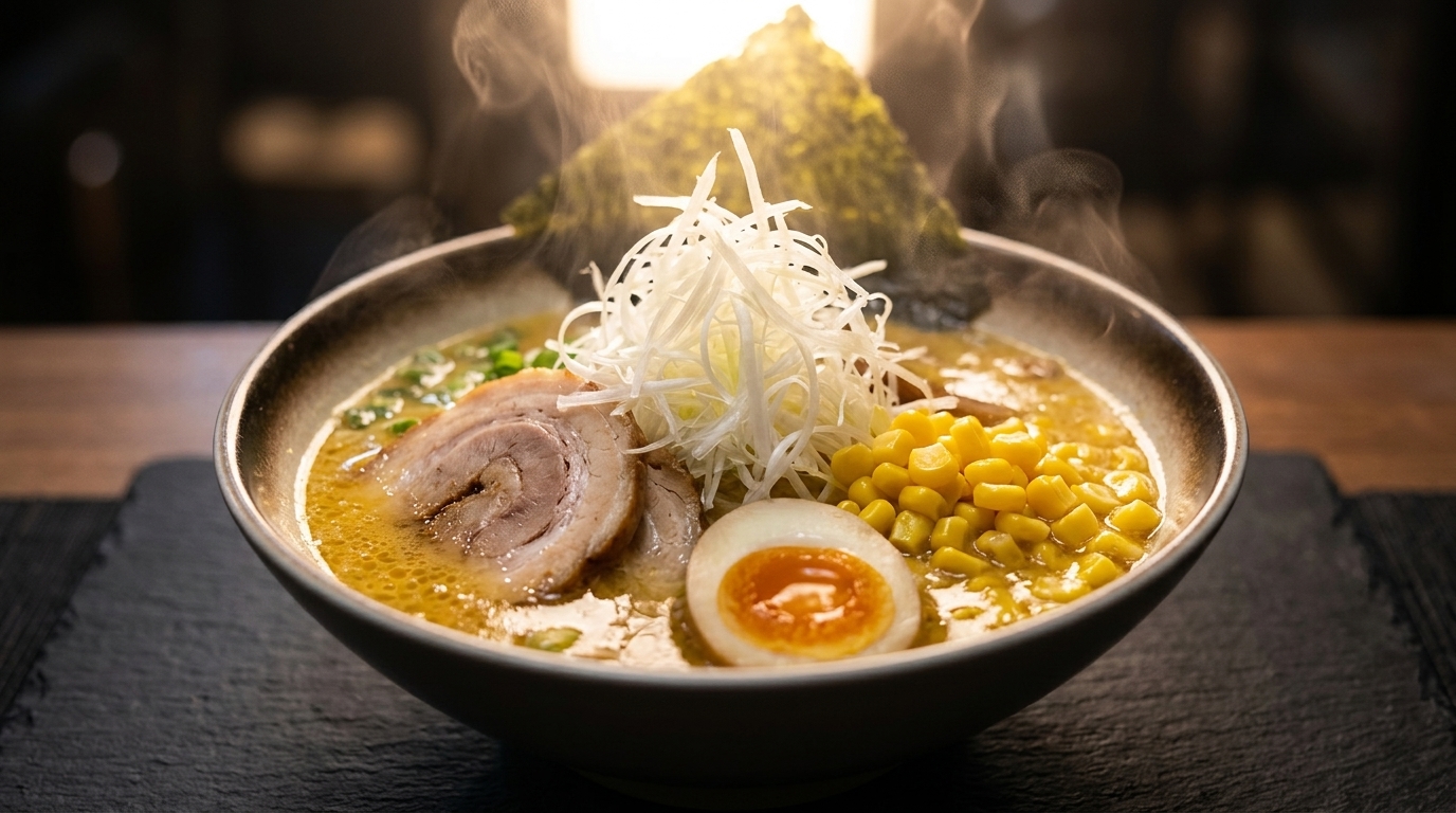Authentic Japanese Miso Ramen with Homemade Chashu