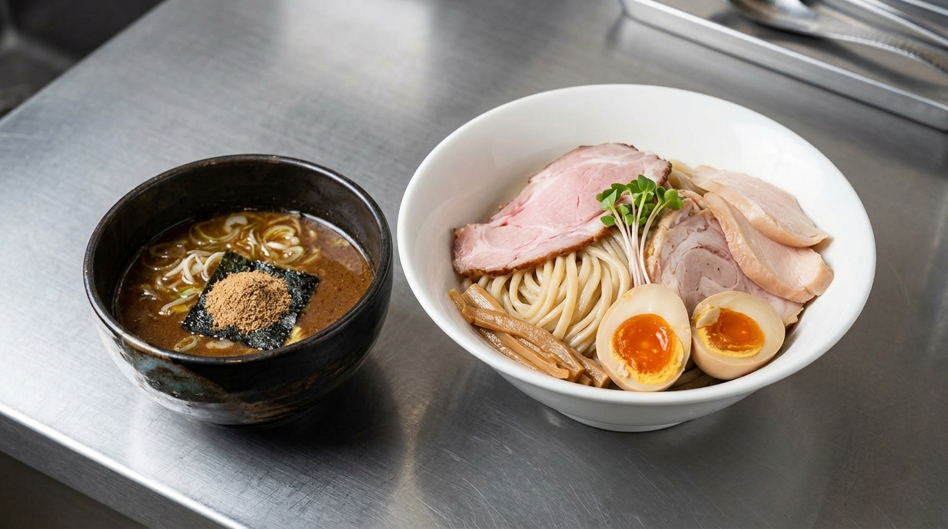Rich Gyokai Tsukemen (Seafood & Pork Dipping Ramen)