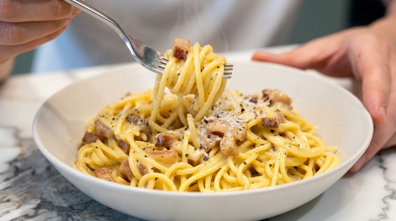 Authentic Roman Spaghetti Carbonara