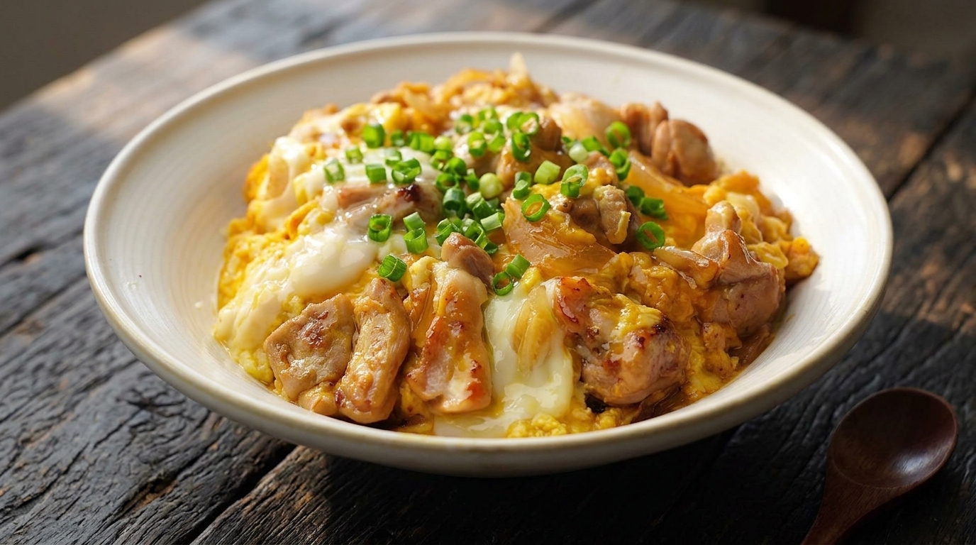 Authentic Oyakodon (Japanese Chicken and Egg Rice Bowl)