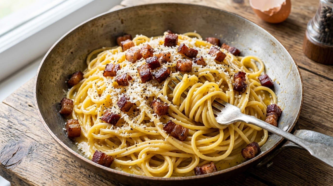 Authentic Roman Spaghetti Carbonara