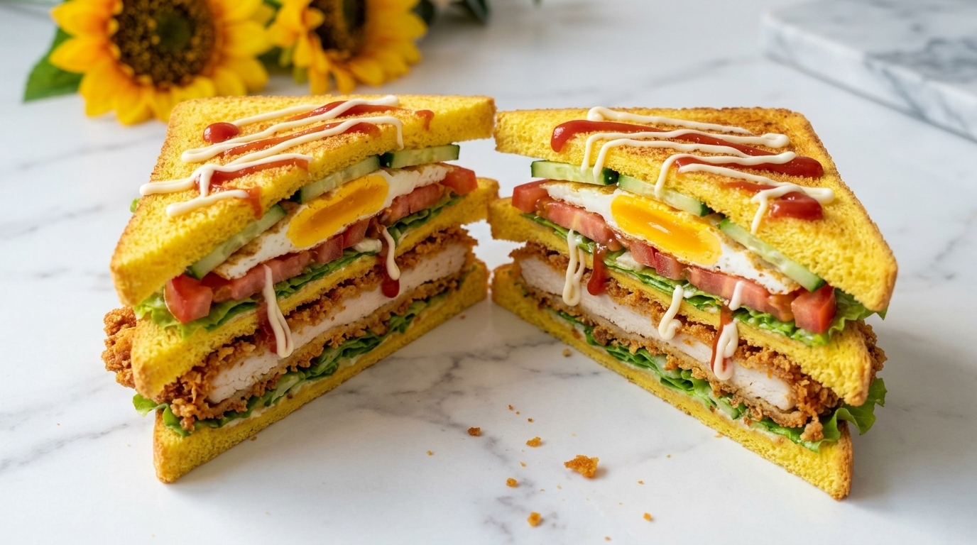 Quick & Crispy Chicken Cutlet Sandwich