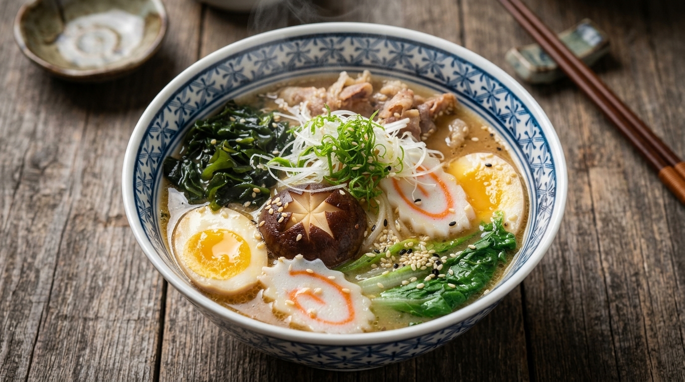 Authentic Japanese Miso Ramen at Home