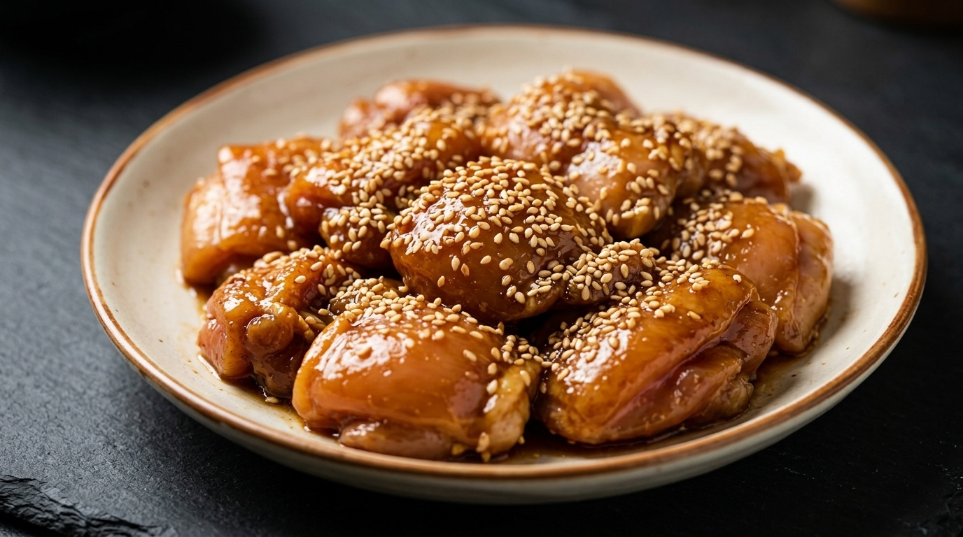 Easy Barbecue Marinated Chicken Thighs