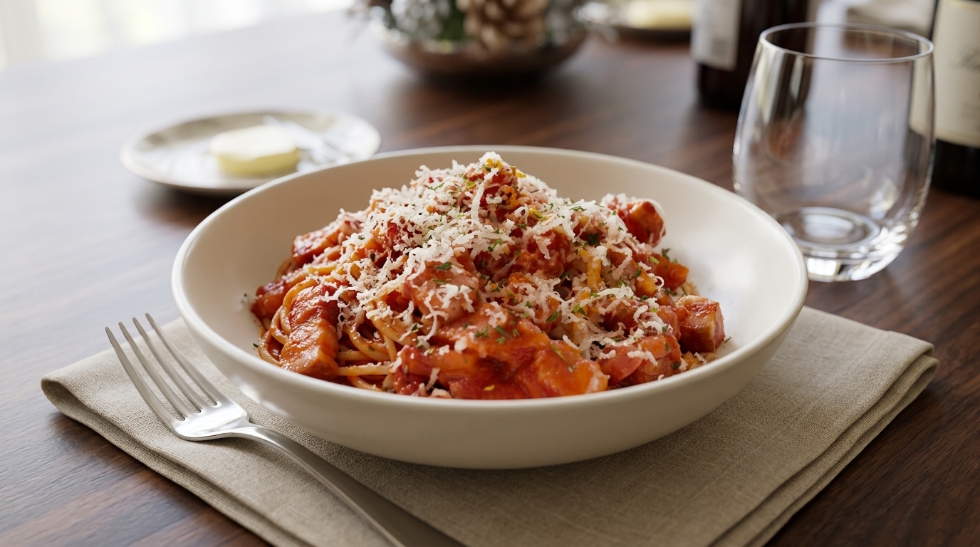 Authentic Spaghetti all'Amatriciana