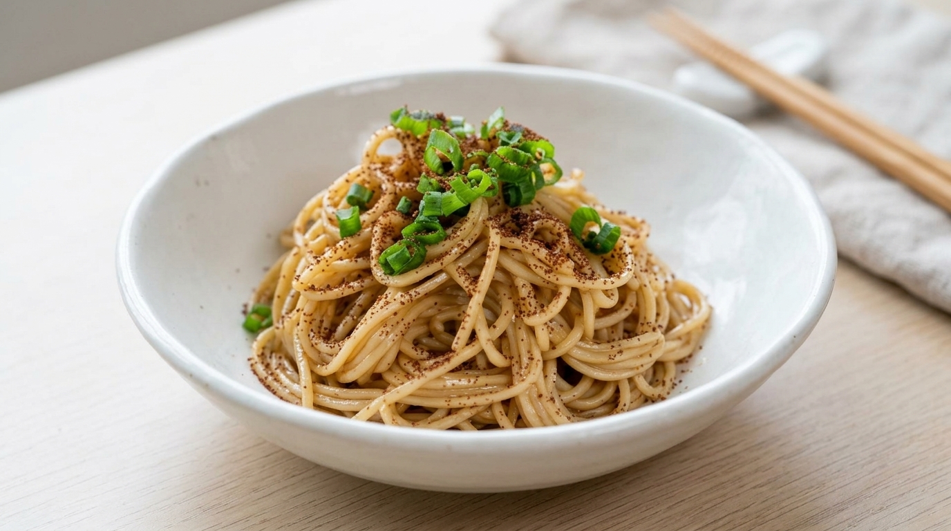 Classic Scallion Oil & Shrimp Roe Noodles