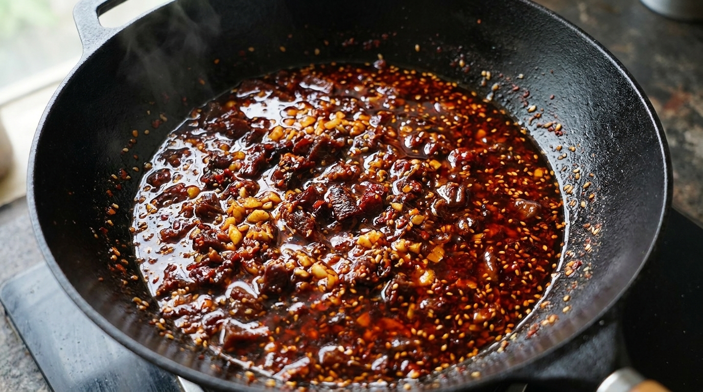 Spicy Cured Beef Chili Sauce