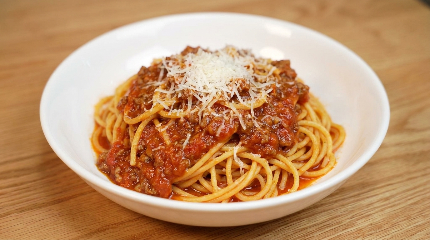 Easy Meal Prep Spaghetti Bolognese
