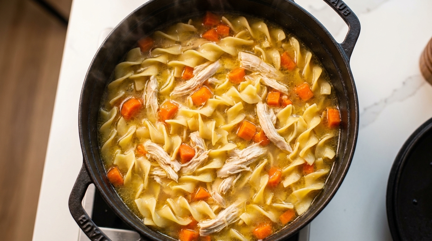 Easy Homemade Chicken Noodle Soup