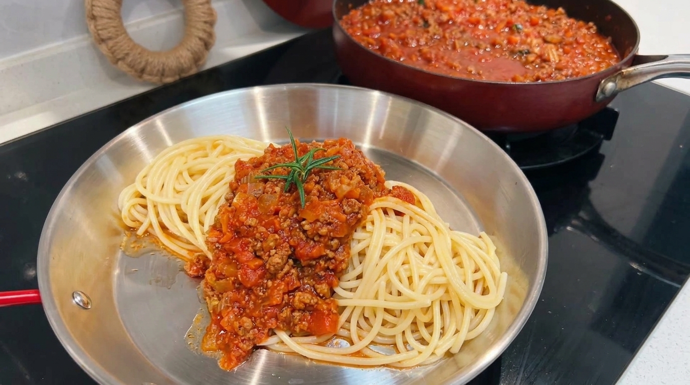 Classic Spaghetti Bolognese (Italian Meat Sauce)