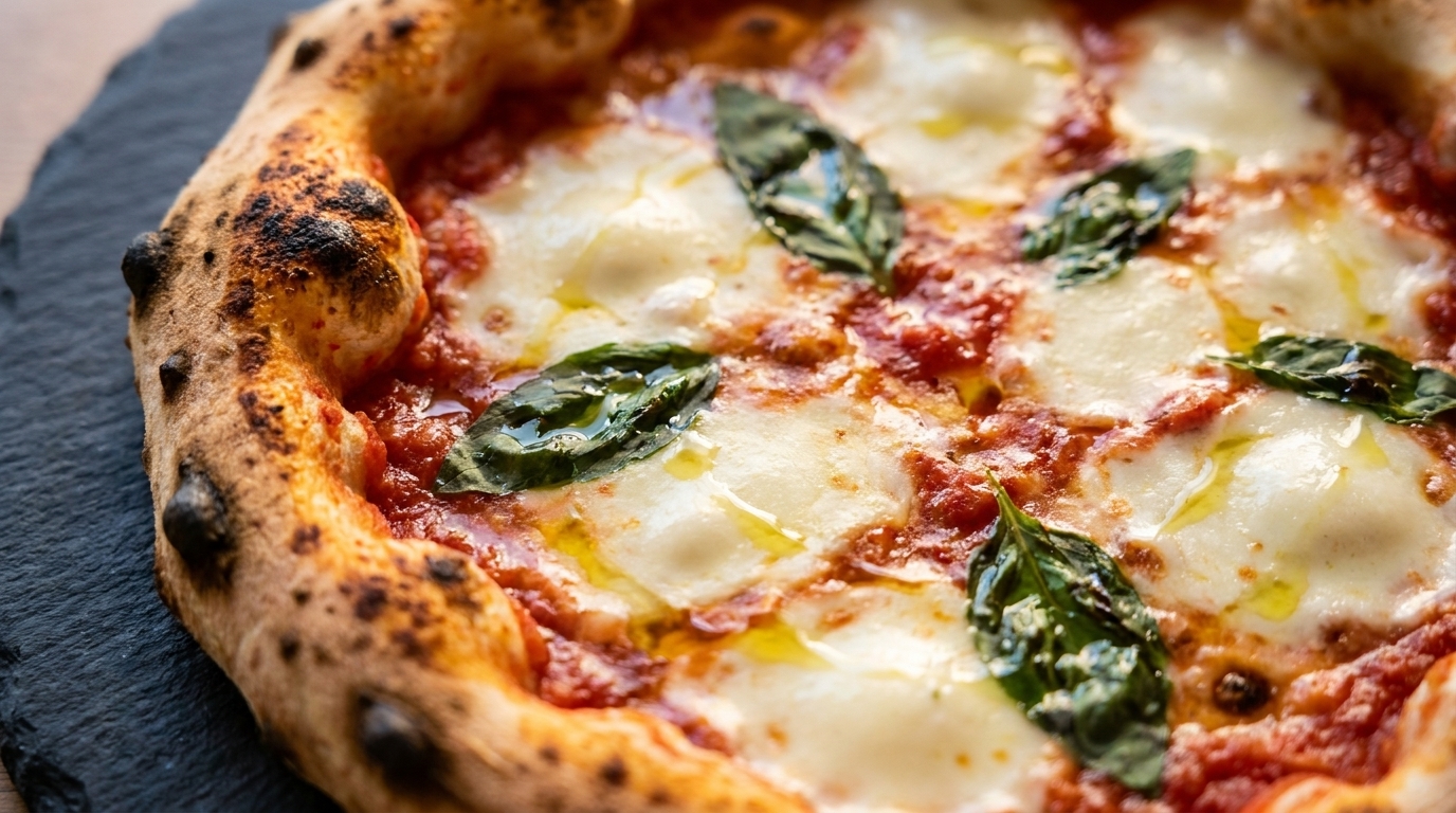 Classic Neapolitan Margherita Pizza