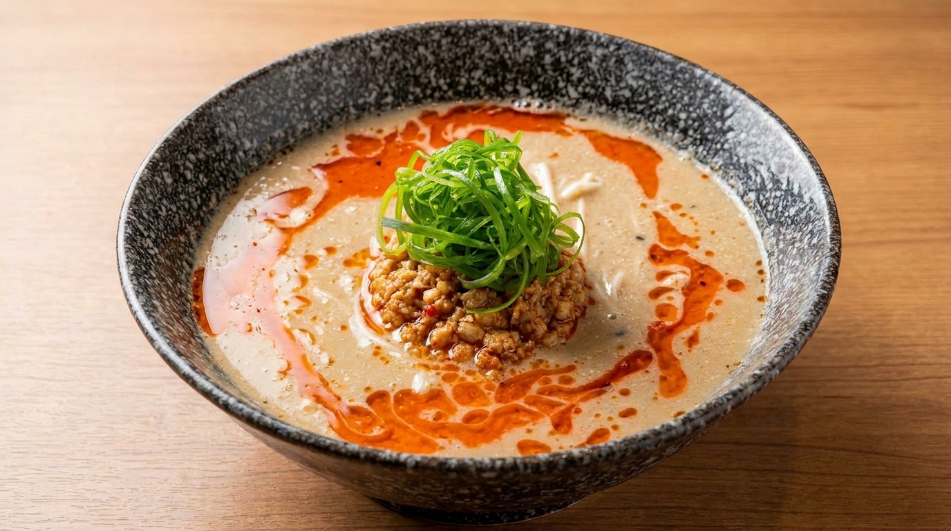Authentic Japanese Tantan Ramen