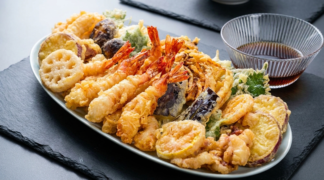 Classic Japanese Tempura Shrimp