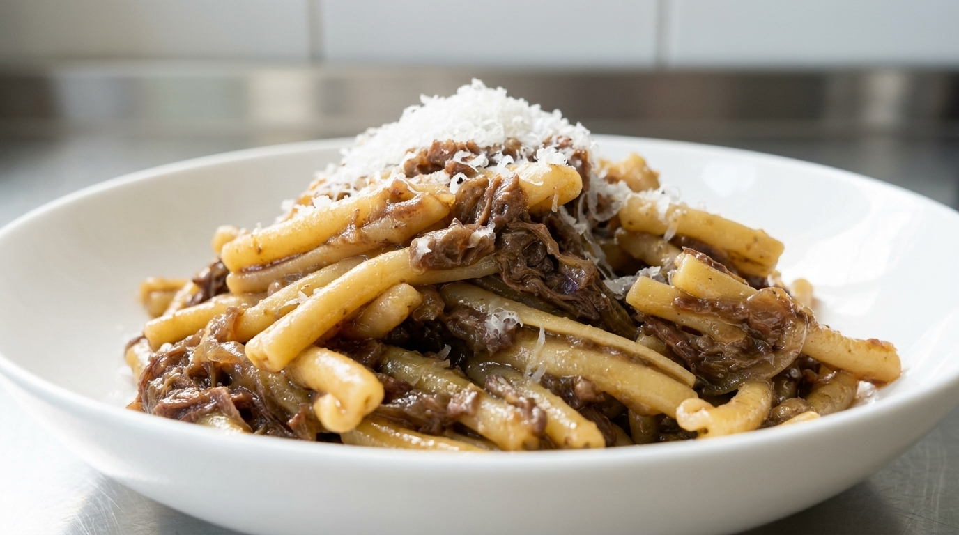 Authentic Pasta alla Genovese (Neapolitan Slow-Cooked Onion Ragù)