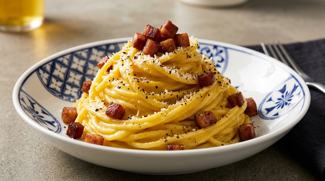 Authentic Roman Spaghetti Carbonara
