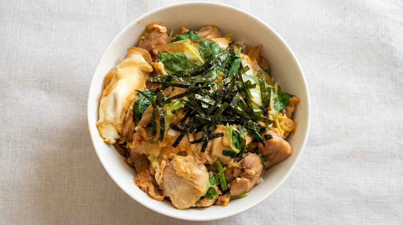 Classic Oyakodon (Japanese Chicken and Egg Rice Bowl)