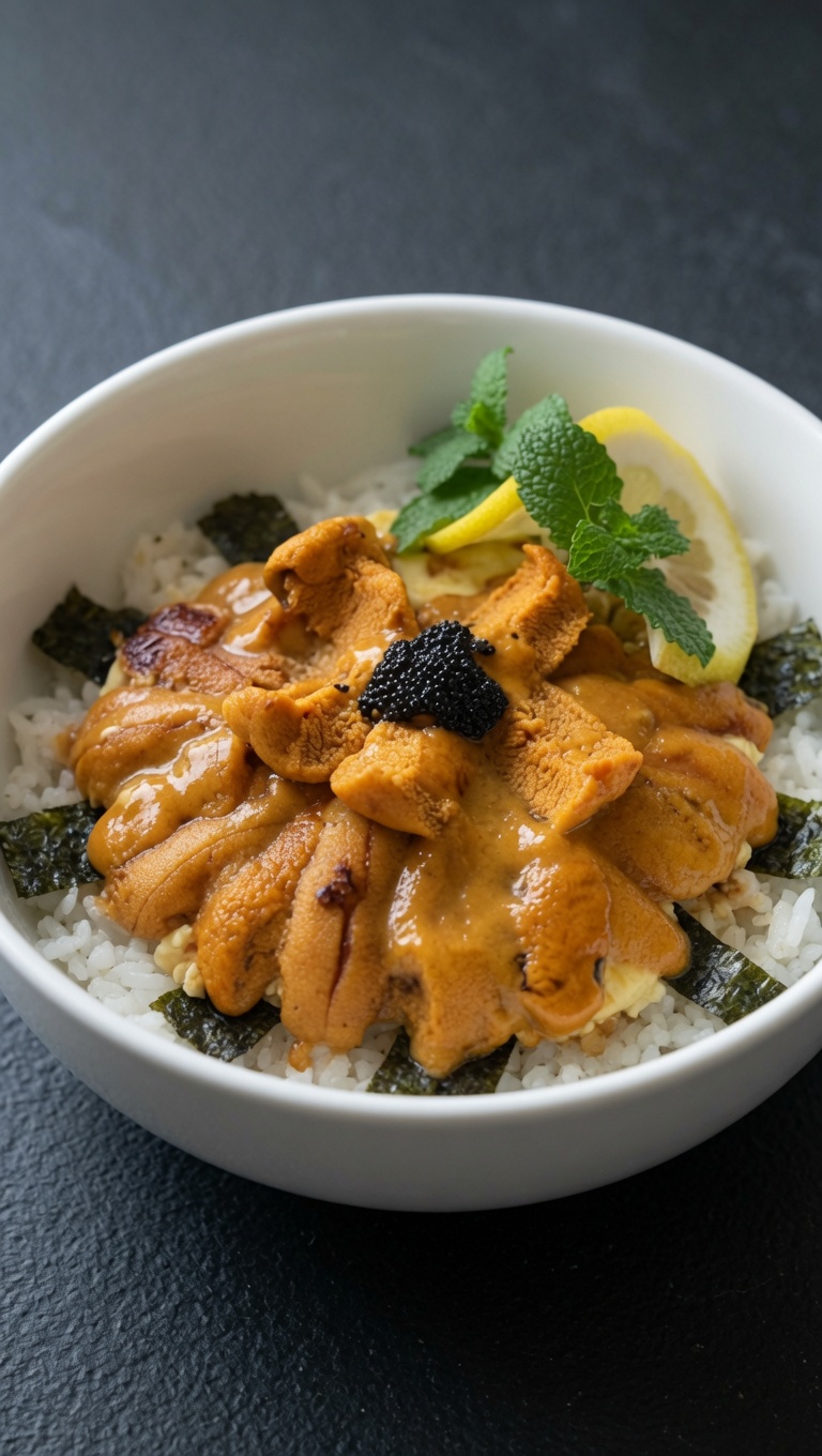 Luxurious Sea Urchin Rice Bowl (Uni Don)