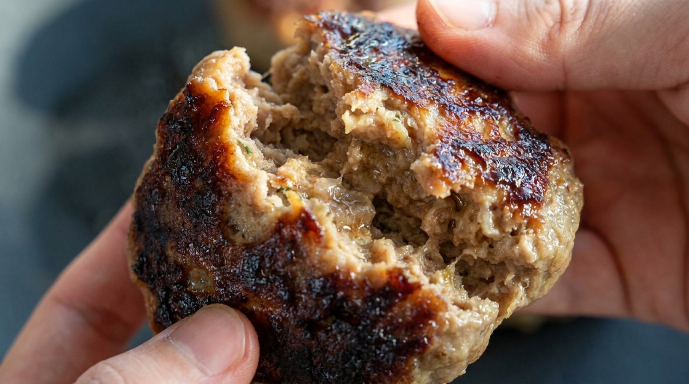 Korean Style Meat Patties (Tteok-galbi Style)