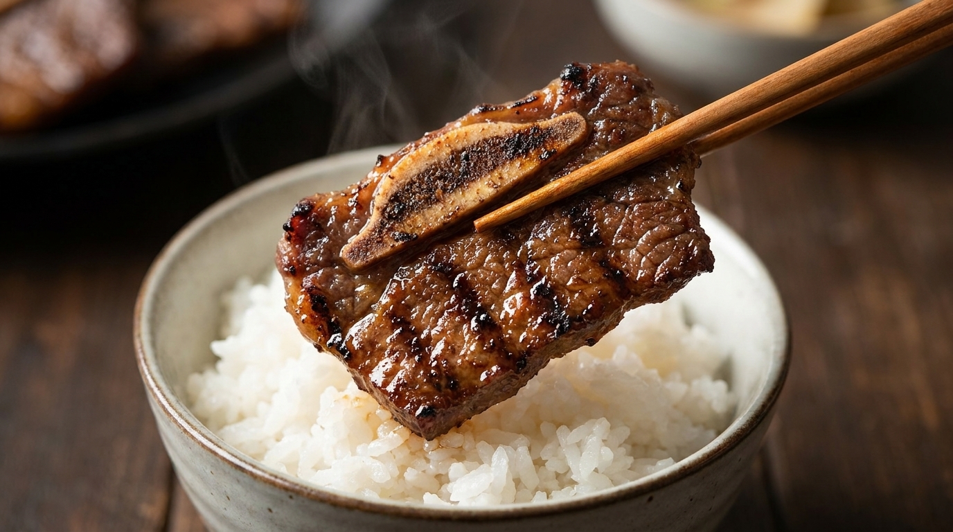 Classic Korean-Style LA Galbi (Grilled Beef Short Ribs)