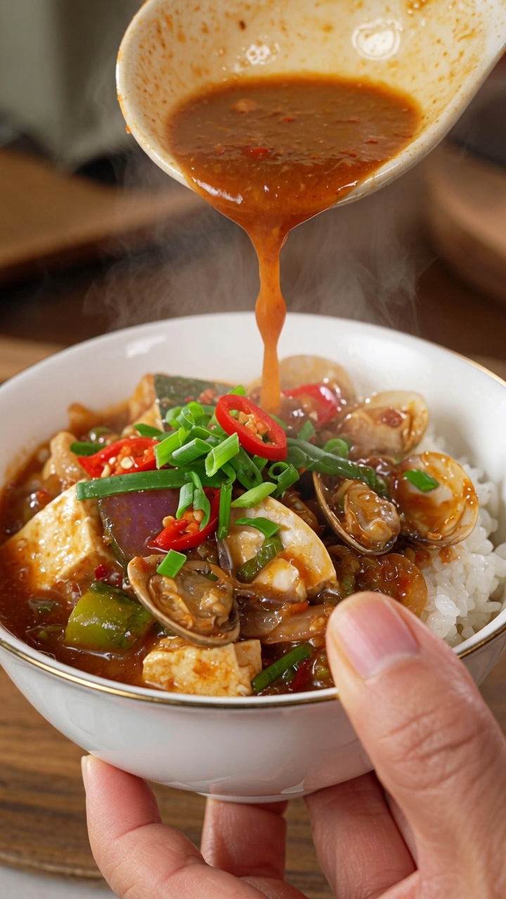 Classic Korean Soybean Paste Stew (Doenjang-jjigae)