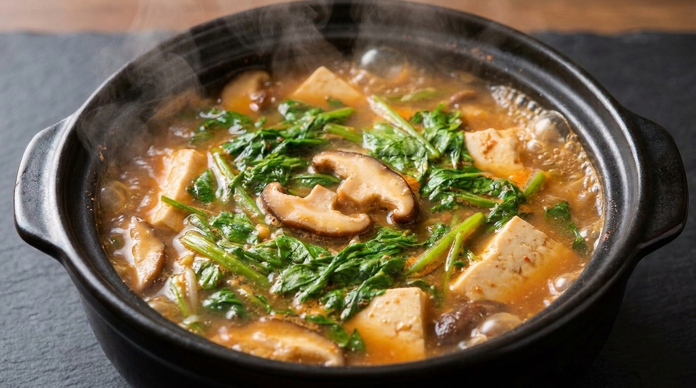 Korean Soybean Paste Stew (Doenjang-jjigae)