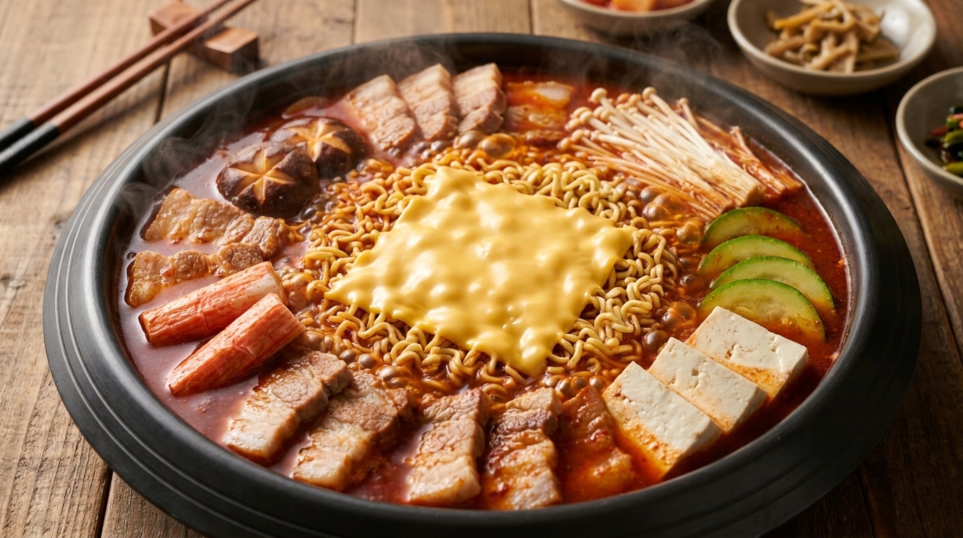 Ultimate Korean Army Stew (Budae Jjigae)