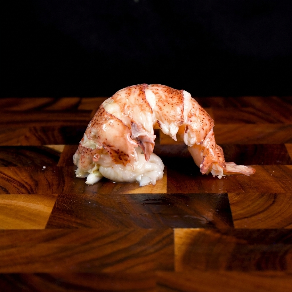 Lobster shells being sautéed in a hot pot, releasing aromatic oils.