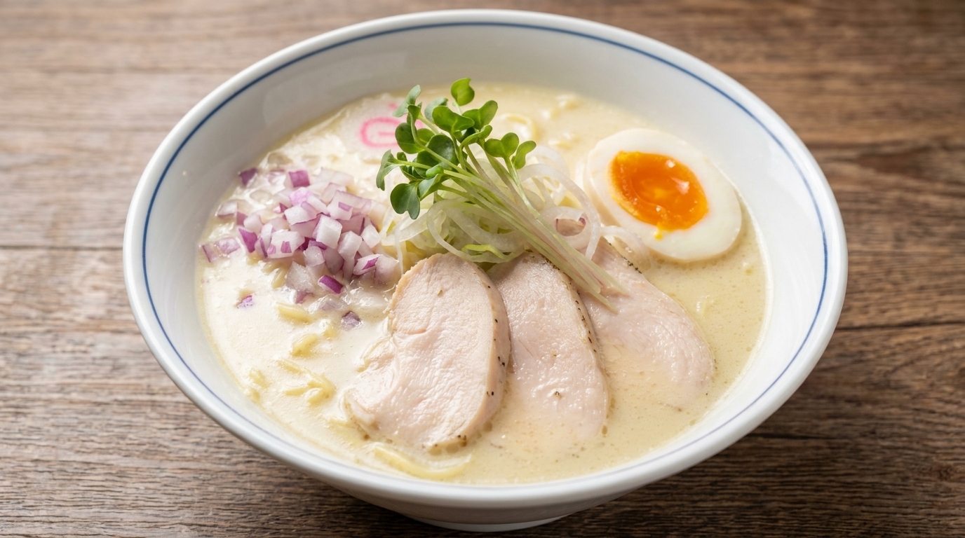 Rich Chicken Paitan Ramen