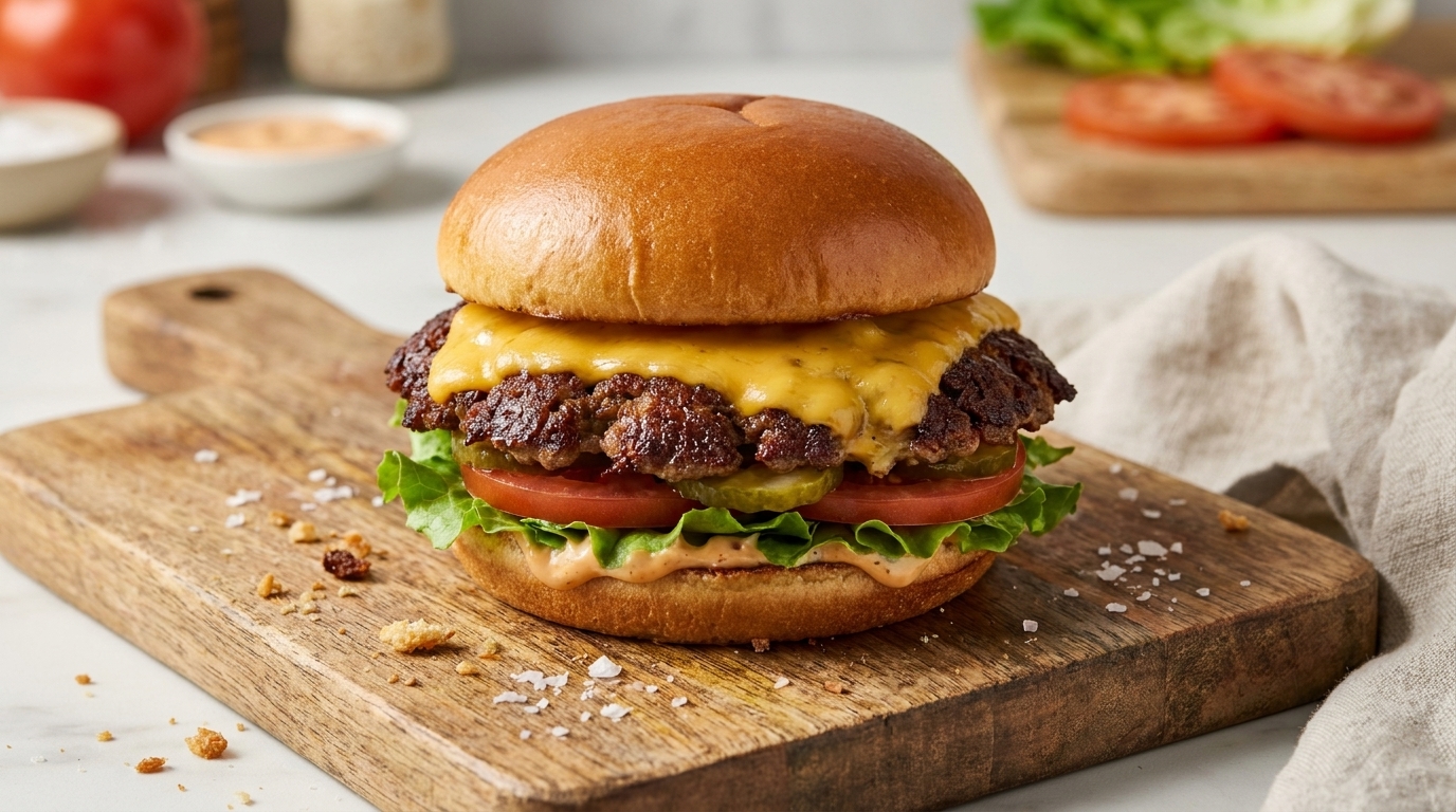 Classic Cheese Smash Burger