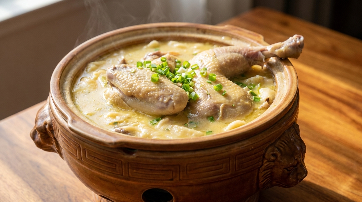 Home-Style Free-Range Chicken Dough Drop Soup